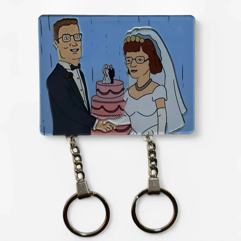 Gifts For Couple Keychain Holder 04acxx140824-Homacus