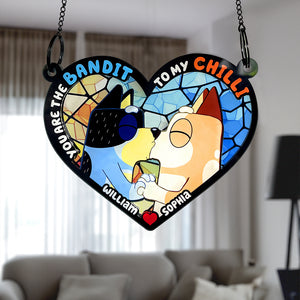 Personalized Gifts For Couple Suncatcher Ornament 169hudt0306-Homacus