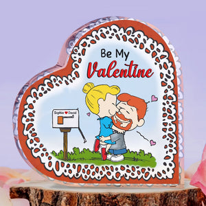 Personalized Gifts For Couple Heart Plaque 01ohtn251224hg Be My Valentine-Homacus