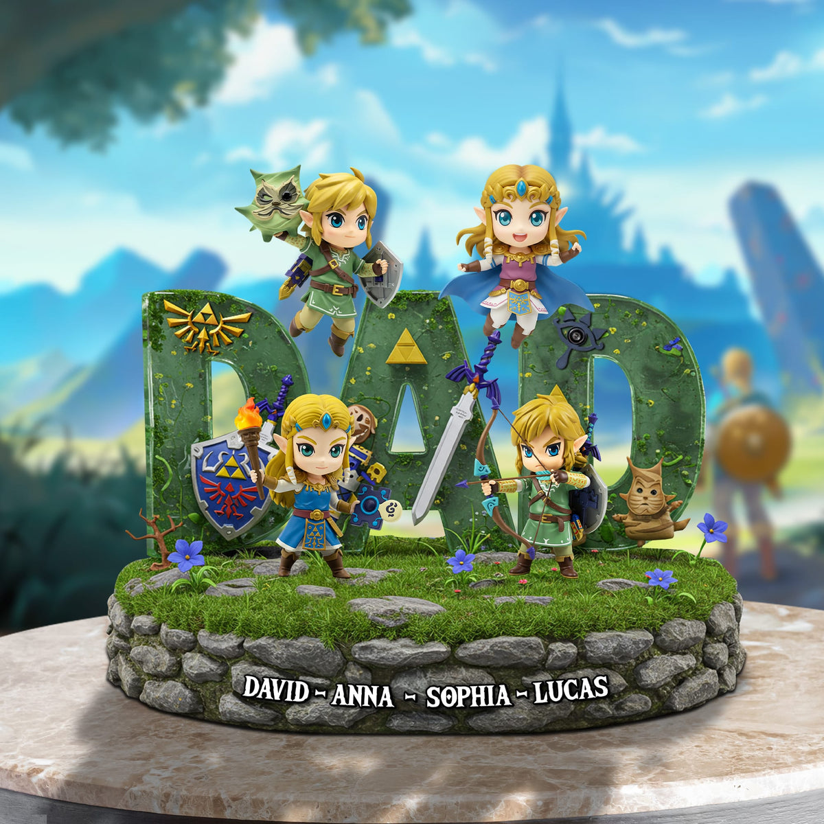 Legend Dad Plaque Personalized Gifts For Dad 02qhtn220425-Homacus