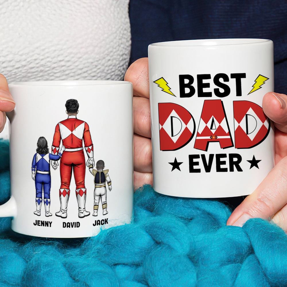 Best Dad Ever Coffee Mug Personalized Gifts For Dad 04natn030523hh-Homacus