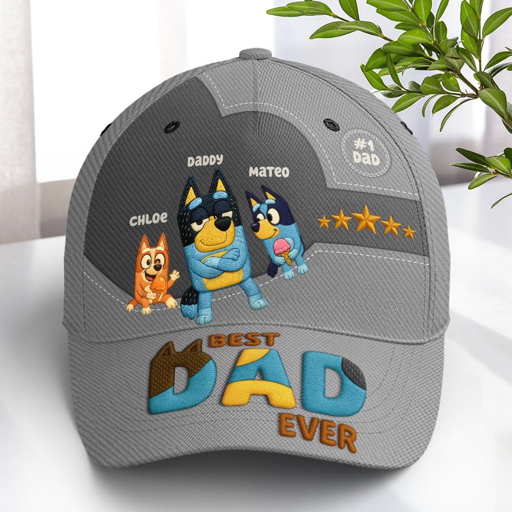 Cartoon Dog Classic Cap Personalized Gifts For Dad 04nadt250425-Homacus