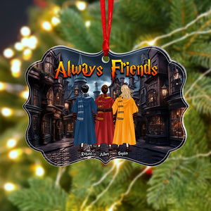 Personalized Gifts for Friends, Wizard Friends Christmas Ornament 03toqn090824hg-Homacus