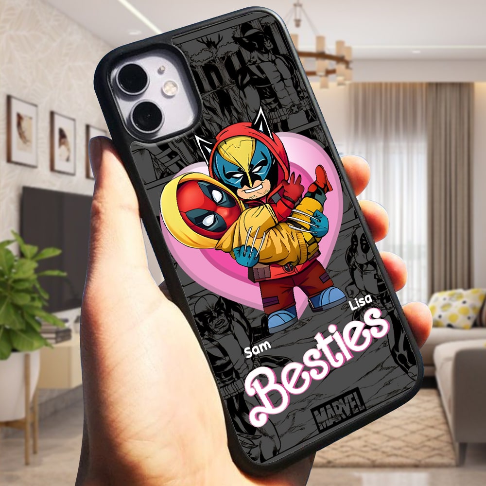 Personalized Gifts For Fan Phone Case Besties Pink Heart 02xqmh090724-Homacus