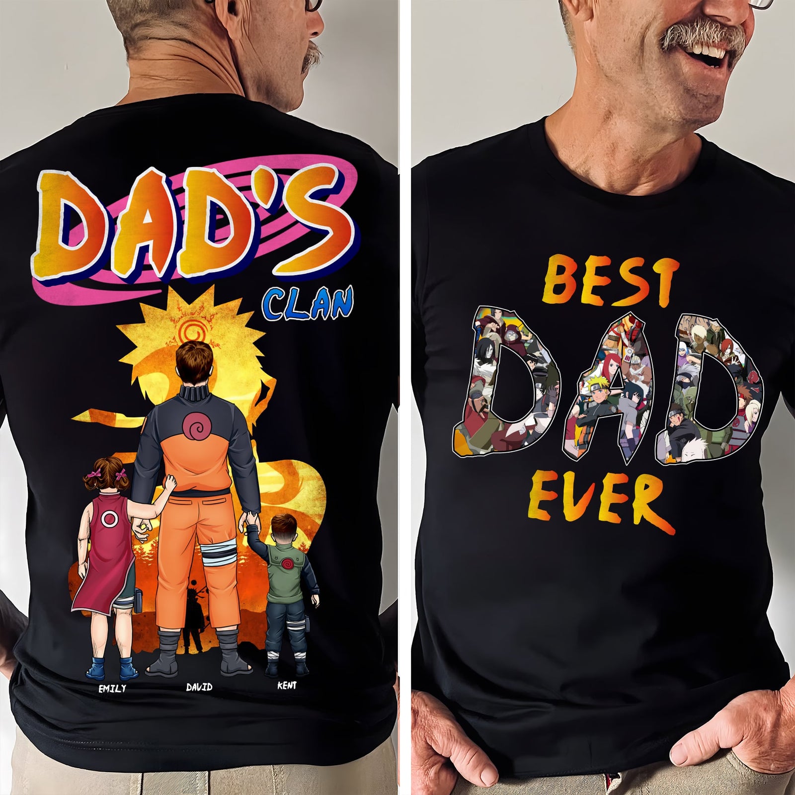 Personalized Holiday Shirt For Dad – Father And Kids Edition 02qhqn020524pa-Homacus