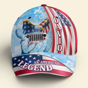 Personalized Gifts For Off Roaders Classic Cap 01qhqn170624 American Bald Eagle Flag-Homacus