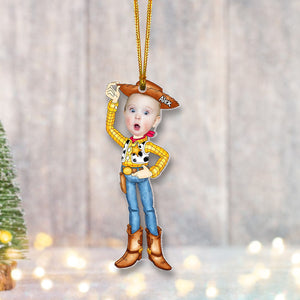 Custom Photo Gifts For Kids Christmas Toy Ornament-Homacus