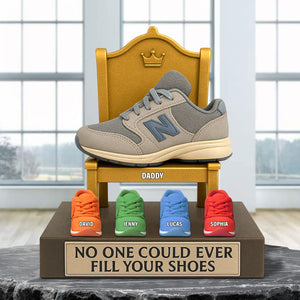 Sneaker Dad Plaque - Personalized Gifts For Dad 02natn060525-Homacus