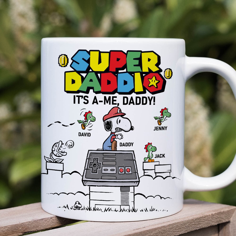 Personalized Gifts For Dad 01hutn310524 It's A-Me, Daddy!-Homacus