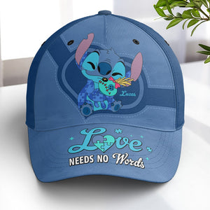 Personalized Gifts For Kids Autism Classic Cap 02natn190225 Love Needs No Words-Homacus