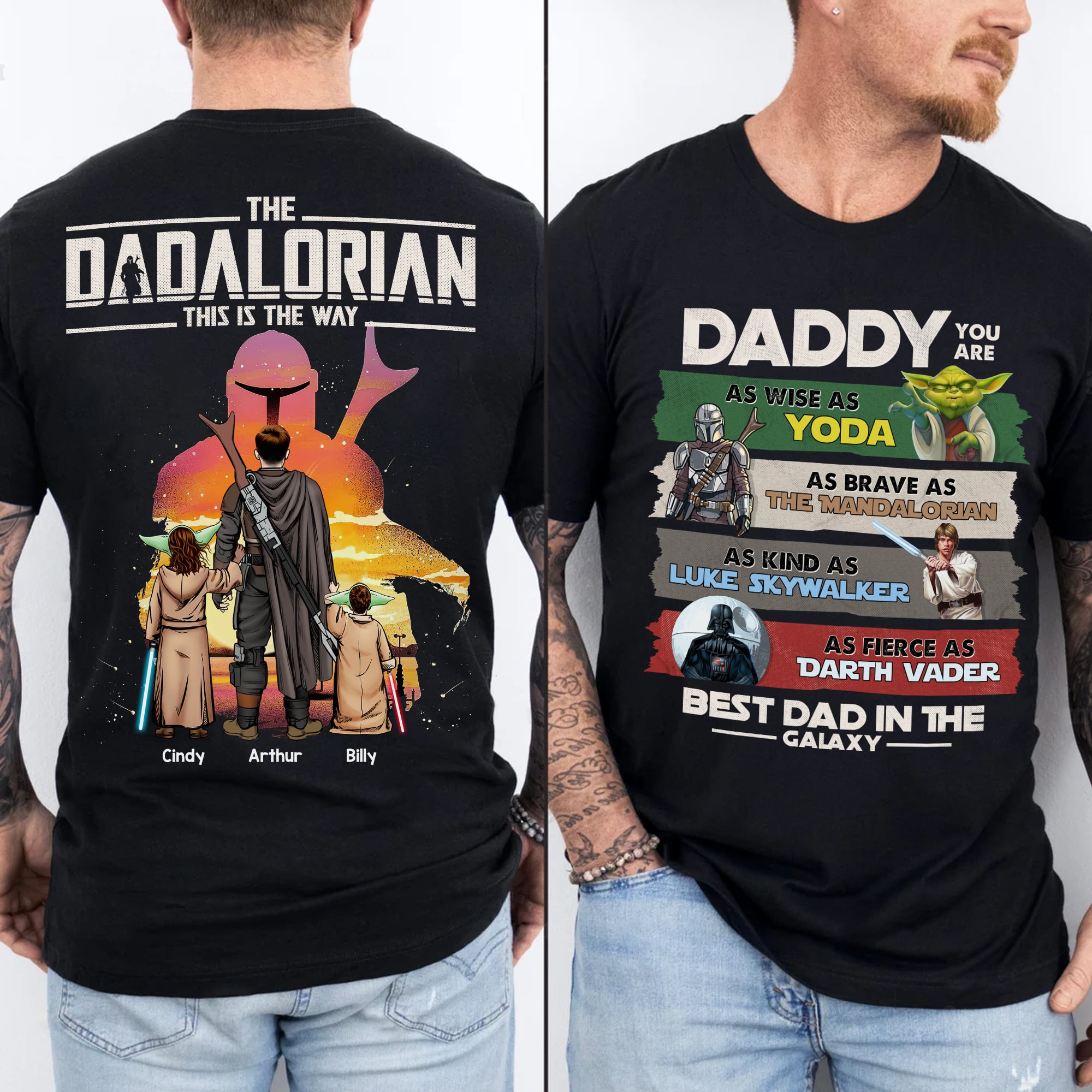 Personalized Gifts For Dad Shirt 02HUHU030524HHHG Father's Day-Homacus