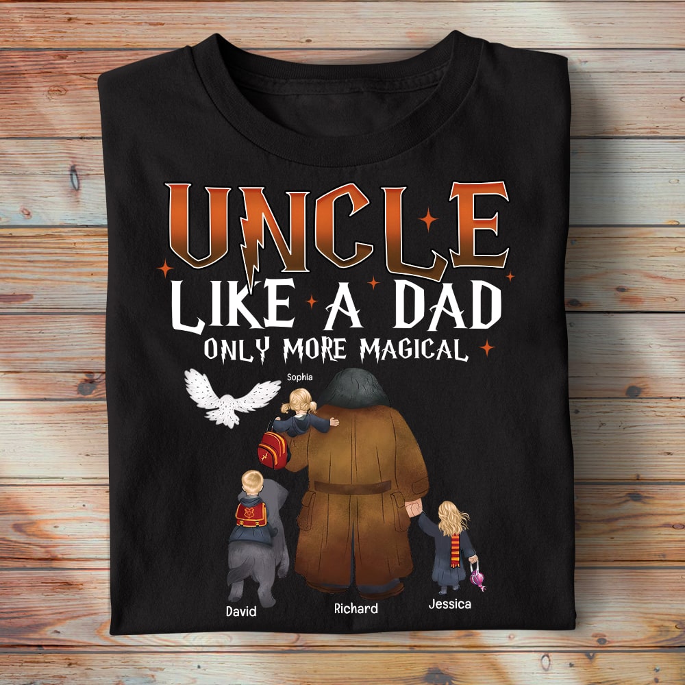 Personalized Gifts For Uncle Shirt Uncle Like A Dad 05qhqn260124-Homacus