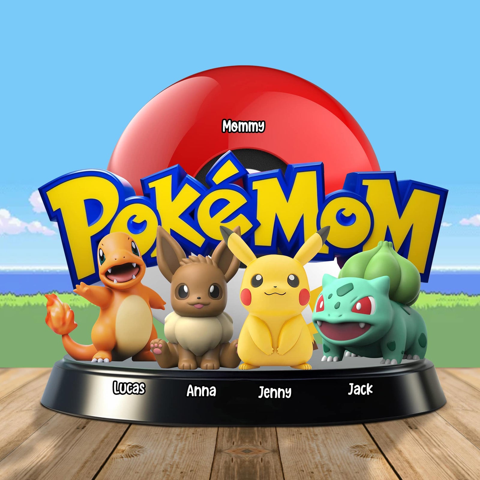 Personalized Christmas Gifts For Mom Plaque 05katn160425-Homacus