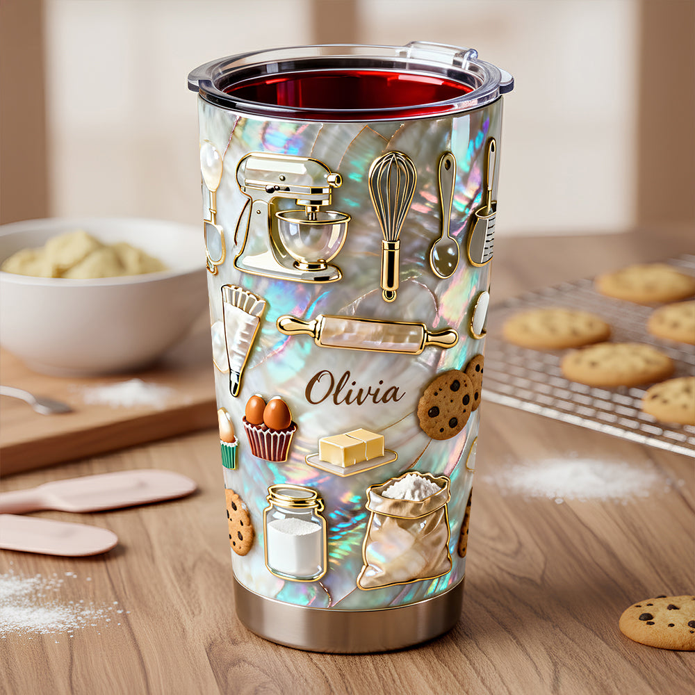Baking 20oz Tumbler - Personalized Gifts For Baking Lovers 02padt291225-Homacus