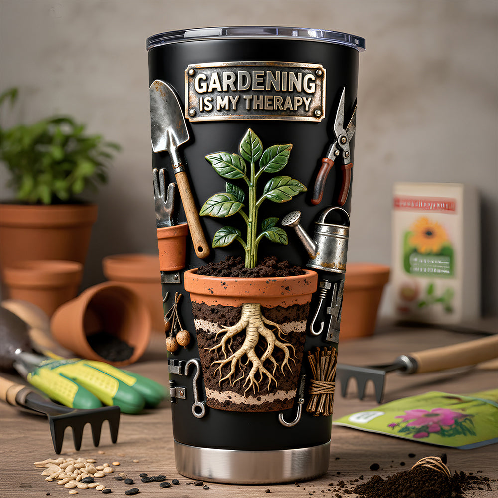 Gardening 20oz Tumbler - Personalized Gifts For Garden Lovers 05todt291225-Homacus