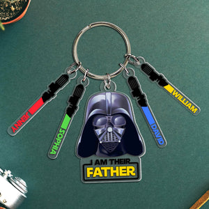 Personalized Gifts For Dad Keychain Lightsword Kids 06NATN031224-Homacus