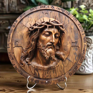 Jesus Christ Cut Metal Sign Home Decor 03hutn090924-Homacus