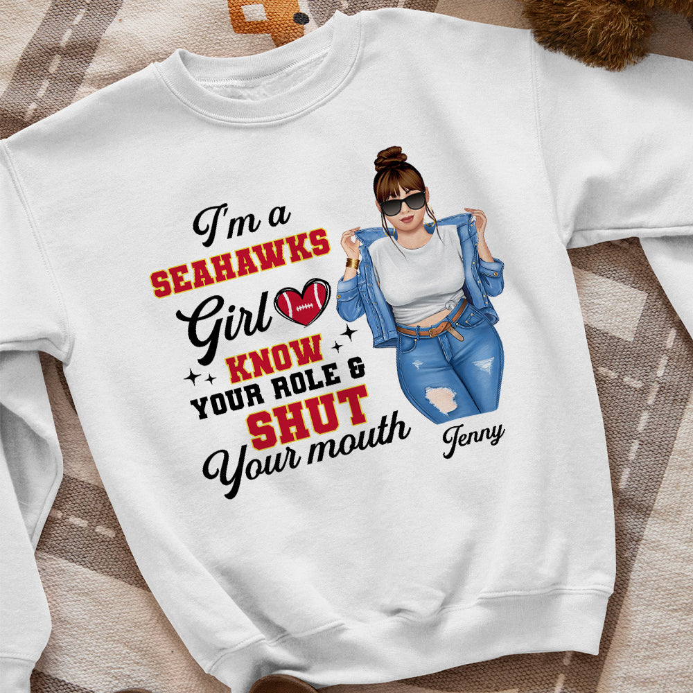 Personalized Gifts For Girlfriend Shirt Know Your Role 04bhtn030223tm-Homacus