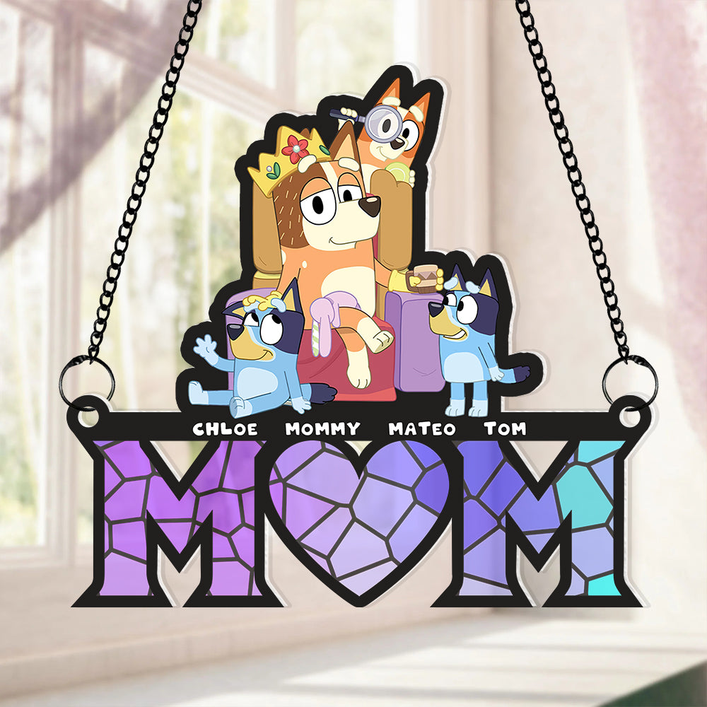 Personalized Gifts For Mom Suncatcher Ornament 02nadt220424 Mother's Day-Homacus