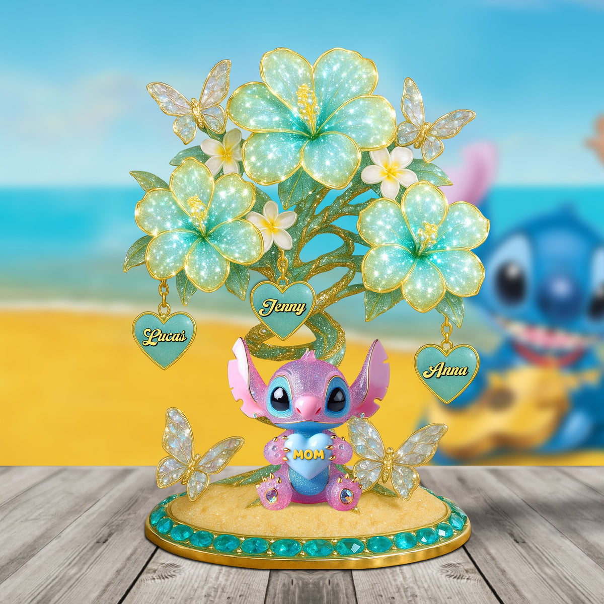 Cartoon Character Plaque Personalized Gifts For Mom 01ohtn240425-Homacus