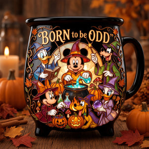 Odd Witches Ceramic Cauldron Mug - Personalized Gifts 02padt180826