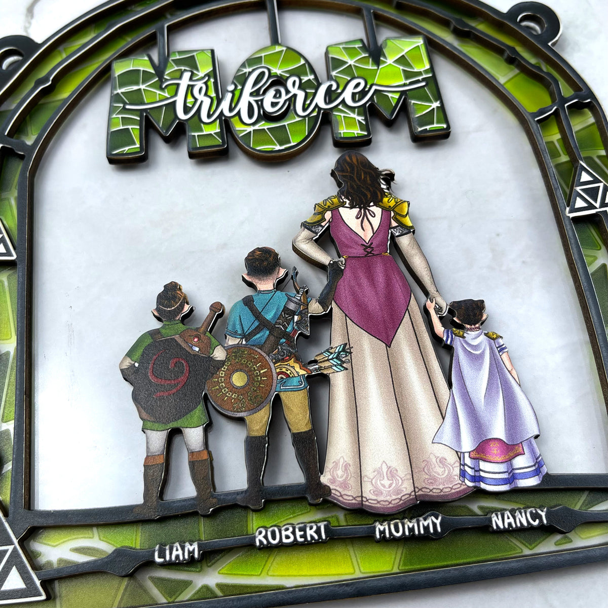 Personalized Gifts For Mom Window Hanging Suncatcher Ornament 03ohpu150225hg-Homacus