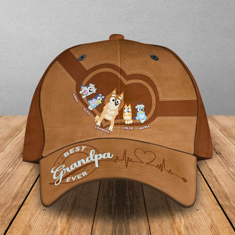 Dog Grandpa Classic Cap - Personalized Gifts For Father 05ACDT110524-Homacus
