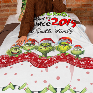 Personalized Christmas Gifts For Family Blanket 03ohpu131124 Stolen Christmas Together-Homacus