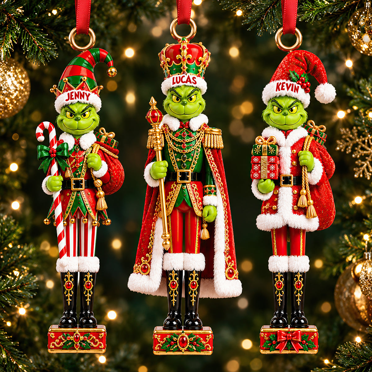 Whimsical Character Acrylic Ornament - Personalized Christmas Gifts 02tydt171026