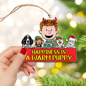 Personalized Gifts For Dog Lovers Christmas Acrylic Ornament 03OHLU271124HG-Homacus