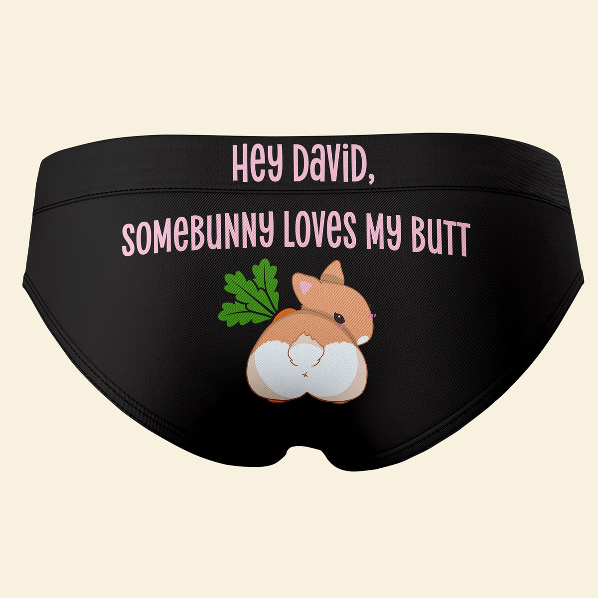 Personalized Gifts For Husband Men's Boxers and Women's Brief 05kadt300124 Carrot Bunny-Homacus