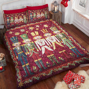 Classic Christmas Quilt Bedding Set Special Line 01HUDT141124-Homacus