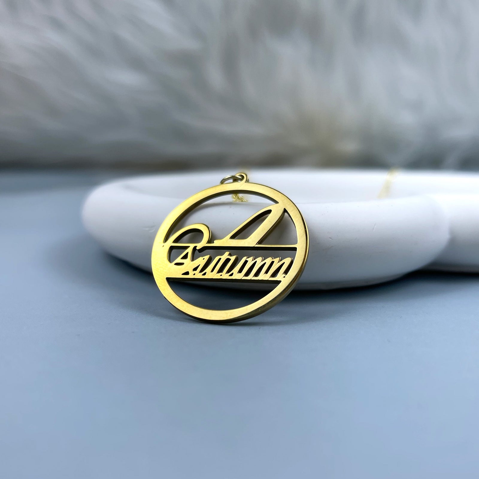 Personalized Stylish Name & Initial Necklace 42-Homacus