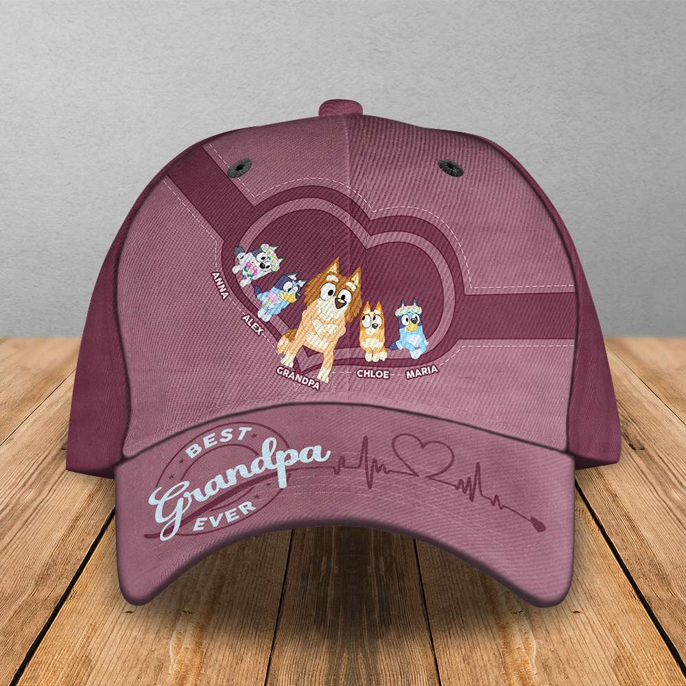 Dog Grandpa Classic Cap - Personalized Gifts For Father 05ACDT110524-Homacus