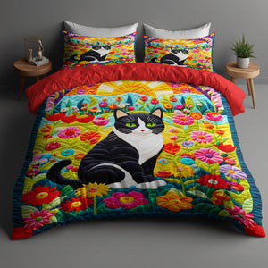 Gifts For Cat Lovers Quilt Bedding Set 03HUDT210125-Homacus