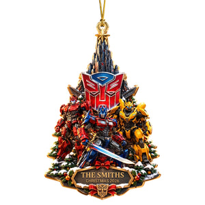 Science Robot Fiction Ornament - Personalized Gifts For Christmas Ornament 03TTQN180926