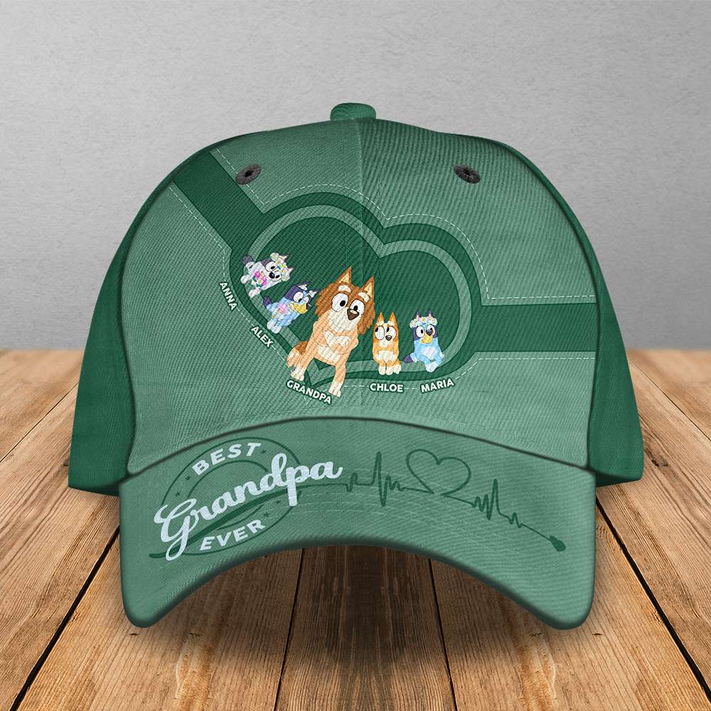 Dog Grandpa Classic Cap - Personalized Gifts For Father 05ACDT110524-Homacus