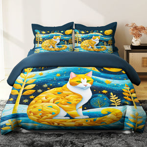 Gifts For Cat Lovers Quilt Bedding Set 03HUDT210125-Homacus