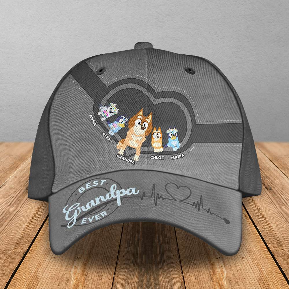 Dog Grandpa Classic Cap - Personalized Gifts For Father 05ACDT110524-Homacus