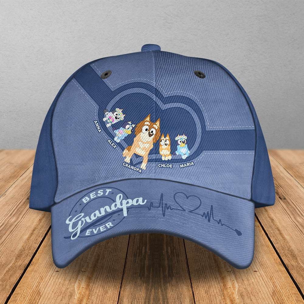 Dog Grandpa Classic Cap - Personalized Gifts For Father 05ACDT110524-Homacus