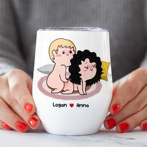 Roses Are Red, Personalized Mug, Gift For Naughty Couple-Homacus
