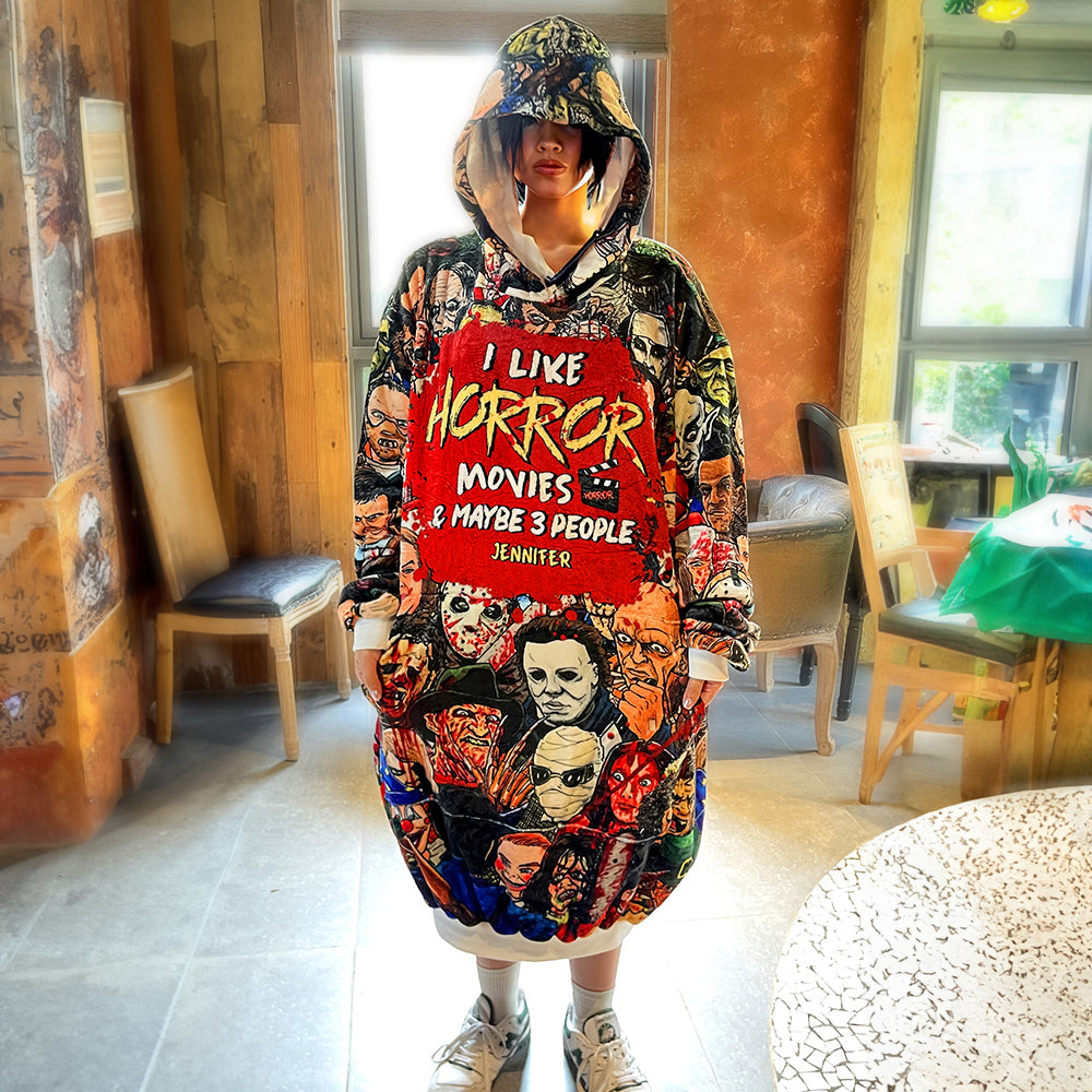 Horror 05HUDT170723 Oversized Hoodie, Gift For Horror Fans-Homacus