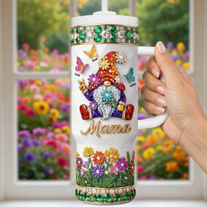 Garden Gnome 40oz Tumbler With Handle - Personalized Gifts For Grandma And Mama 04tyqn020426-Homacus