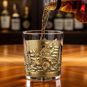 Fantastic Off-road Couple Drinking Glass - Personalized Gifts For Off-Road Lovers 01QHLU050925-Homacus