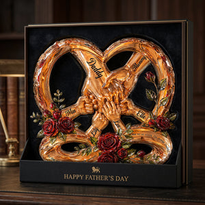 Side By Side Keepsake Acrylic Plaque - Personalized Gifts For Dad 02PATA220526-Homacus