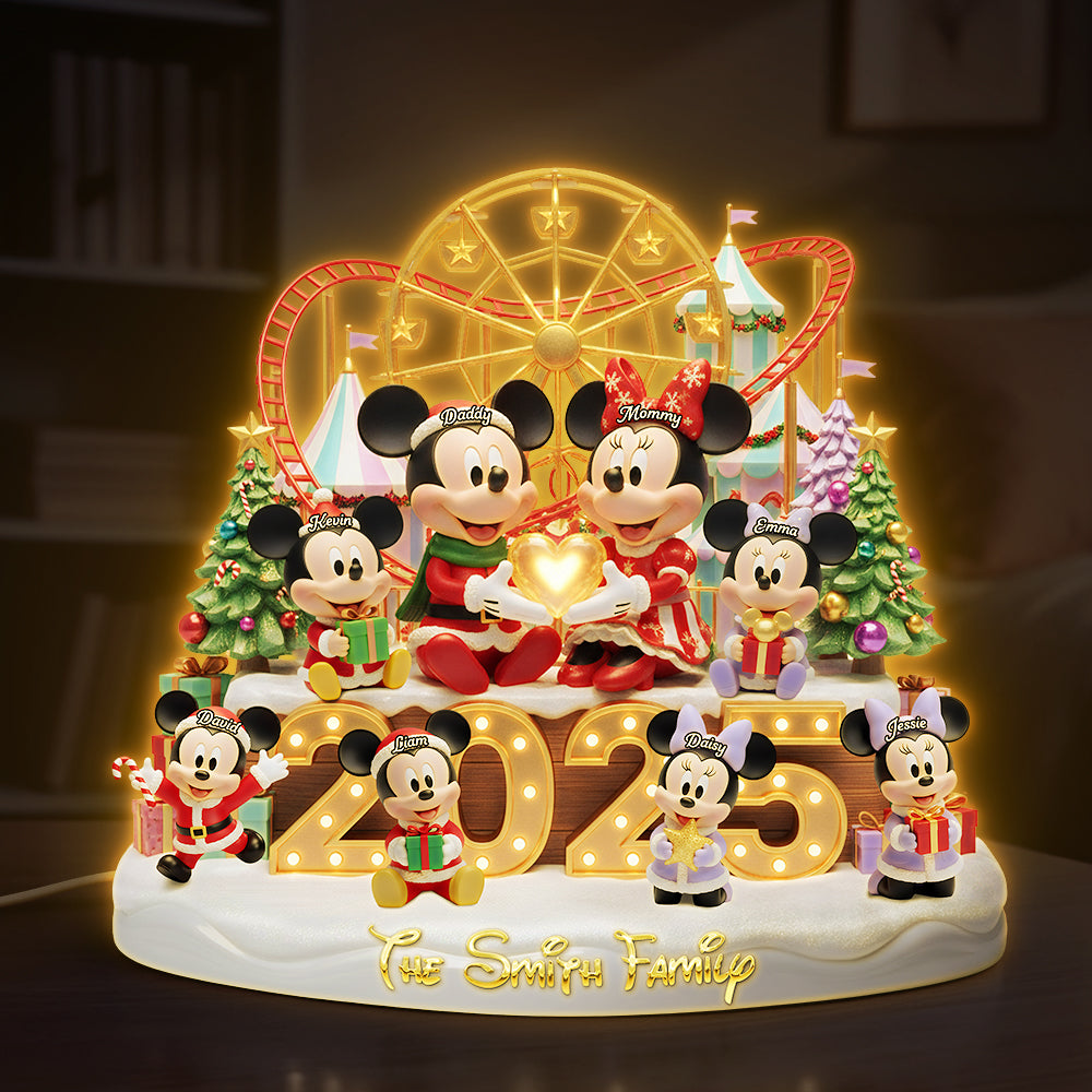 Family Custom Shape Acrylic Light Box - Personalized Gifts For Family 02pata131125-Homacus