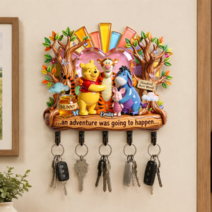 Happy Friends Acrylic Key Hanger - Personalized Anniversary Gifts 03PADH220726