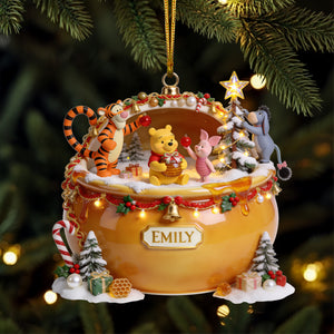 Sweet Holiday Acrylic Ornament - Personalized Gifts For Christmas 02halu140826-Homacus