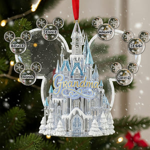 Winter Wonderland Grandma Ornament - Personalized Christmas Gifts For Grandma 05TGLU290825-Homacus