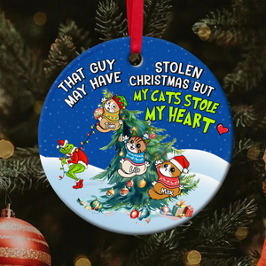 Personalized Gifts For Cat Lover Christmas Ornament 03acpu211024-Homacus